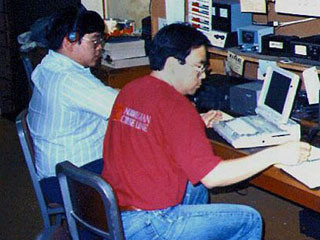 CQWW Contest 1990 operated by Gerald Dong (Club Pres. 1990) and Wayne Yoshida (KH6WZ, Club Pres. 1980-82)